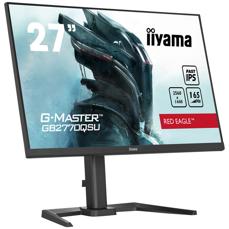 iiyama G-Master GB2770QSU-B5 Red Eagle, 68.6 cm (27 inches), 165Hz, FreeSync, IPS - DP, HDMI image number 0