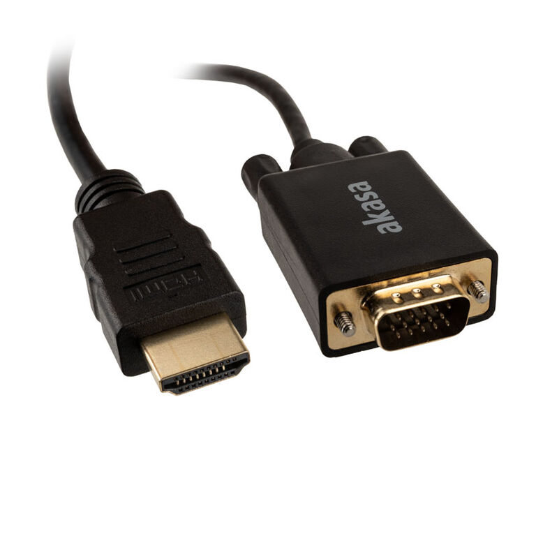 Akasa HDMI to VGA adapter cable image number 0