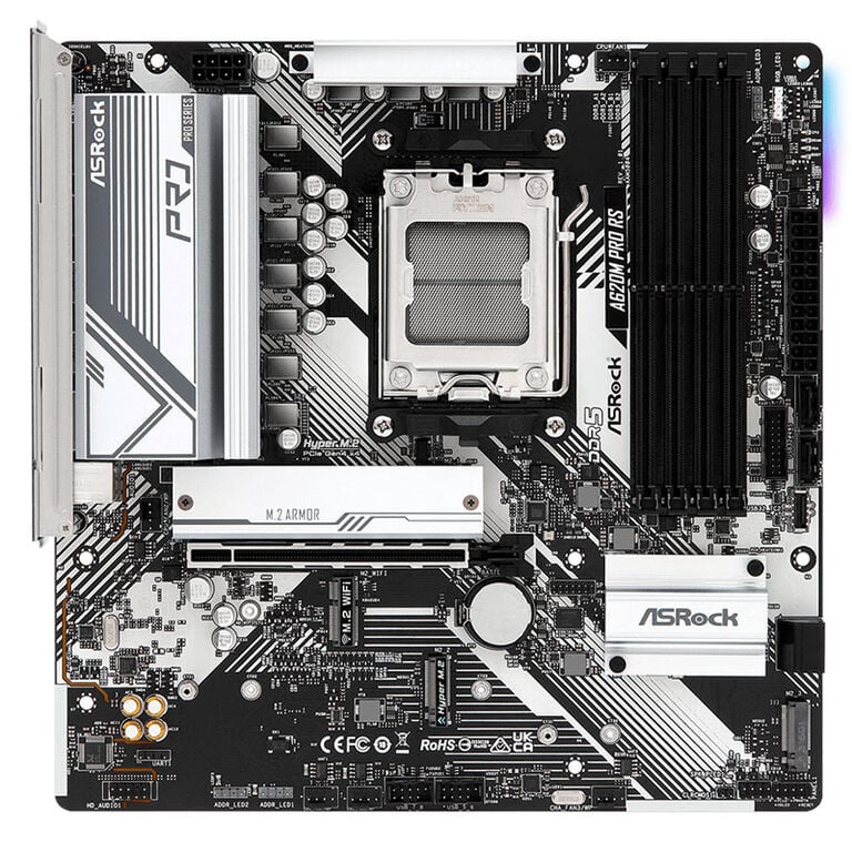 ASRock A620M Pro RS, AMD A620 Mainboard - Socket AM5, DDR5 image number 2