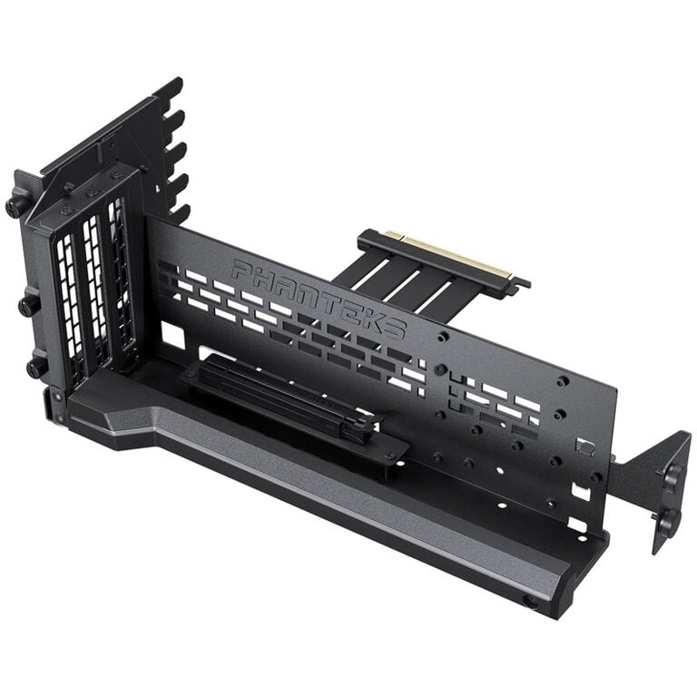 Phanteks Premium Vertical GPU Bracket + PCIe 4.0 x16 Riser Cable, DRGB - 220 mm, black image number 0