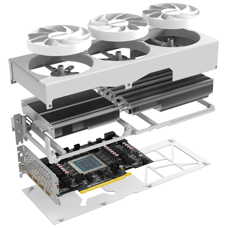 INNO3D GeForce RTX 4080 Super X3 OC White, 16384 MB GDDR6X image number 9