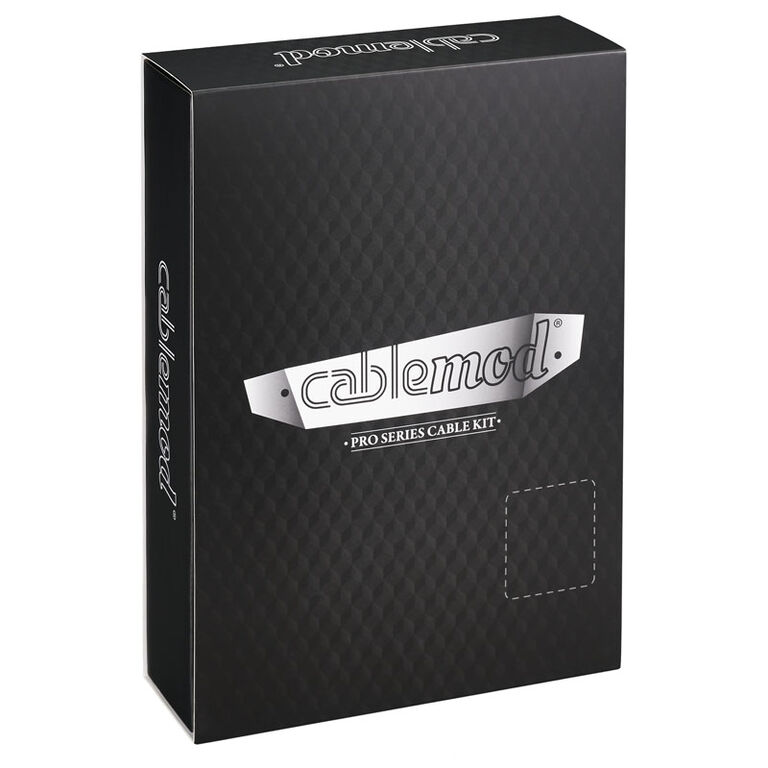 CableMod C-Series PRO ModMesh Cable Kit for Corsair AXi/HXi/RM (Yellow Label) - carbon image number 3