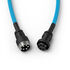 Glorious Coiled Cable Electric Blue, USB-C to USB-A - 1,37m, light blue image number null