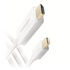 AXAGON Mini DisplayPort to HDMI adapter cable, 4K/30 Hz, 180 cm long - white image number null