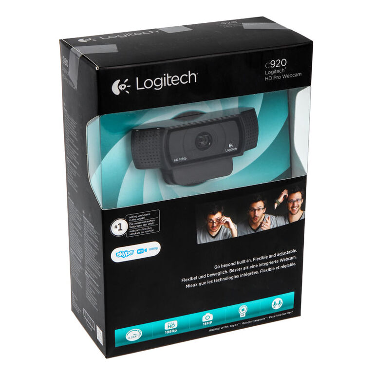 Logitech HD Pro Webcam C920 - schwarz image number 4