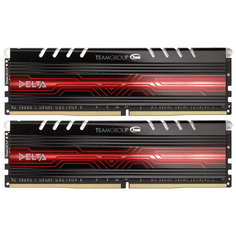 Team Group Delta Series rote LED, DDR4-3000, CL16 - 32 GB Kit image number 1