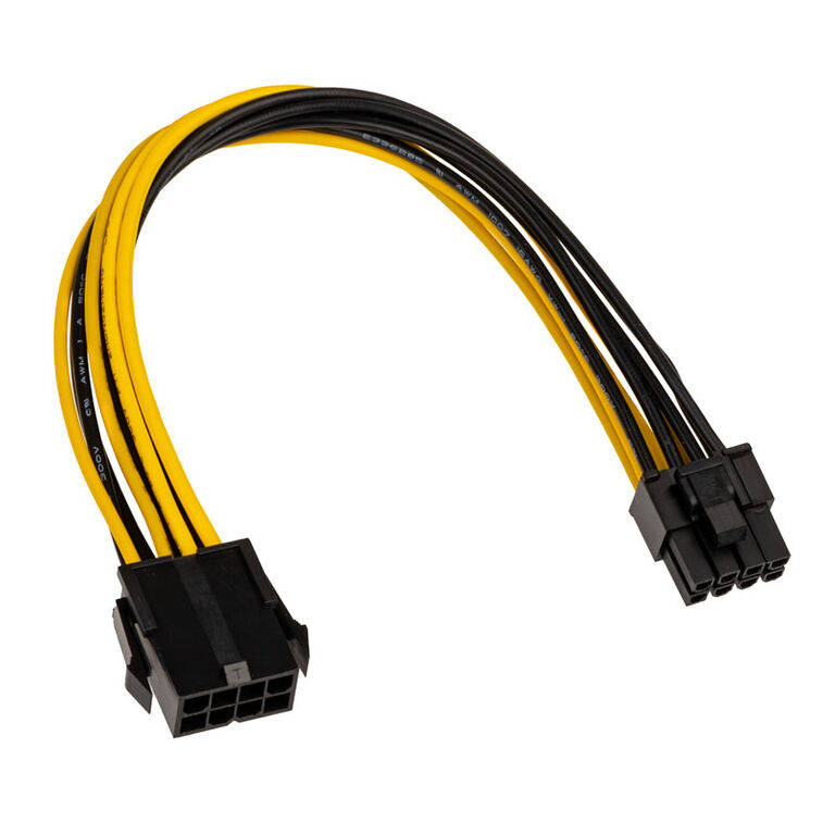 Akasa 12V ATX 8 Pin to 6+2 Pin PCIe cable image number 1