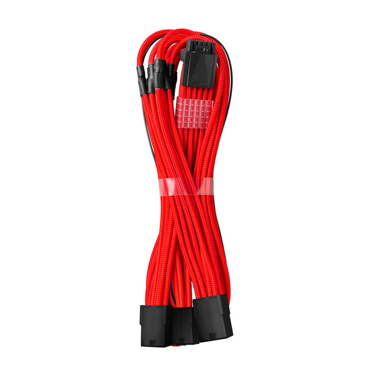 CableMod PRO ModMesh 12VHPWR to 3x PCI-e Cable - 45cm, red image number 0