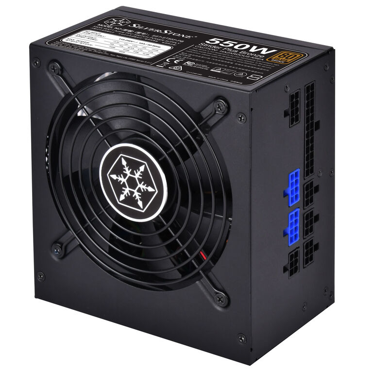 SilverStone SST-ST55F-PB Strider Plus Series 80 PLUS Bronze - 550 Watt image number 2