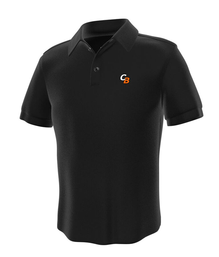 GamersWear ComputerBase Polo Black (XL) image number 0