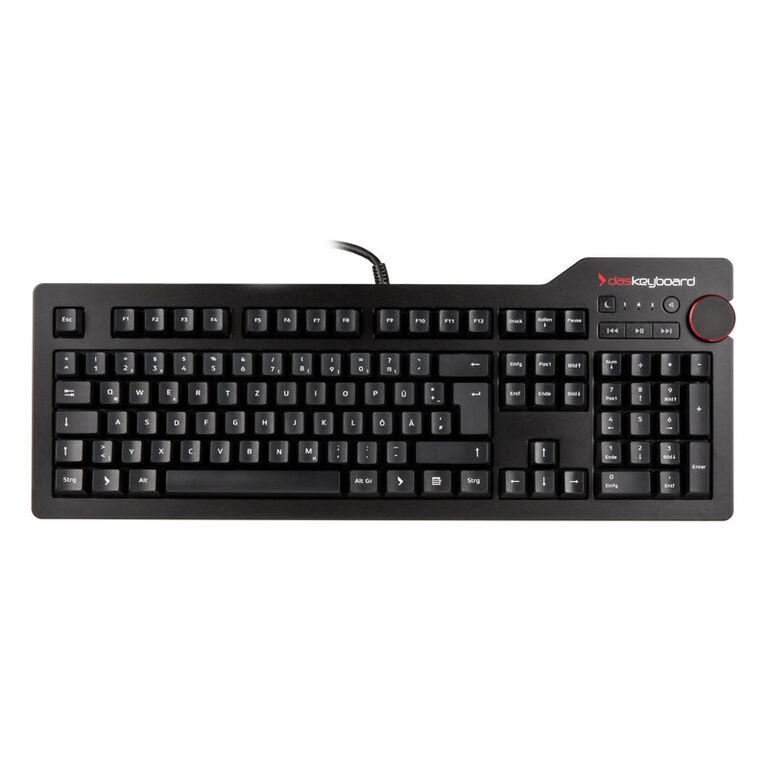 Das Keyboard 4 Professional, DE Layout, MX-Blue - schwarz image number 1