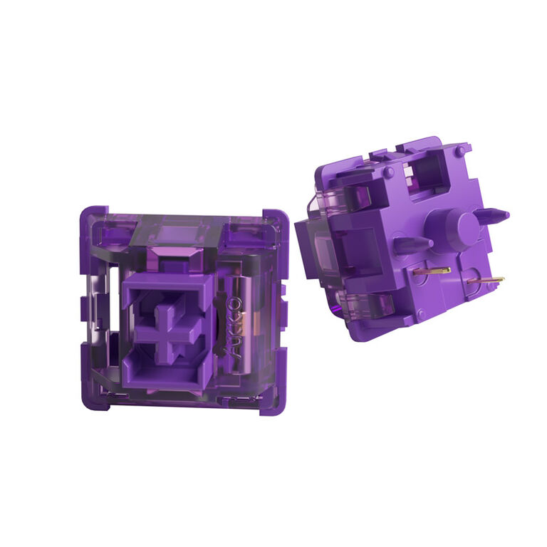 AKKO V3 Pro Lavender Purple Switch, mechanical, 5-Pin, tactile, MX-Stem, 40g - 45 pieces image number 1