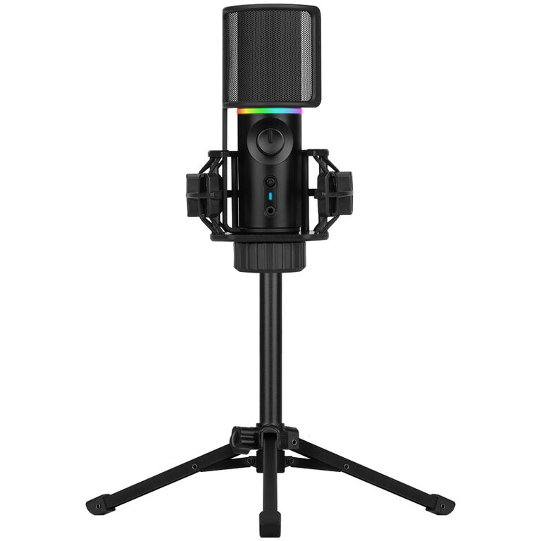Streamplify MIC RGB Mikrofon, USB-A, schwarz - inkl. Dreifuß image number 2