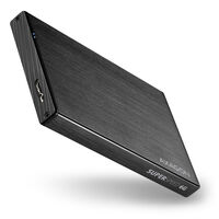 AXAGON EE25-XA6 external 2.5" enclosure, USB3.0 / SATA 6G, aluminium - black
