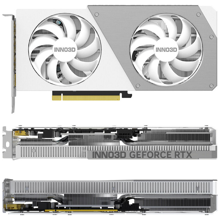 INNO3D GeForce RTX 4070 Ti Super Twin X2 OC White, 16384 MB GDDR6X image number 2