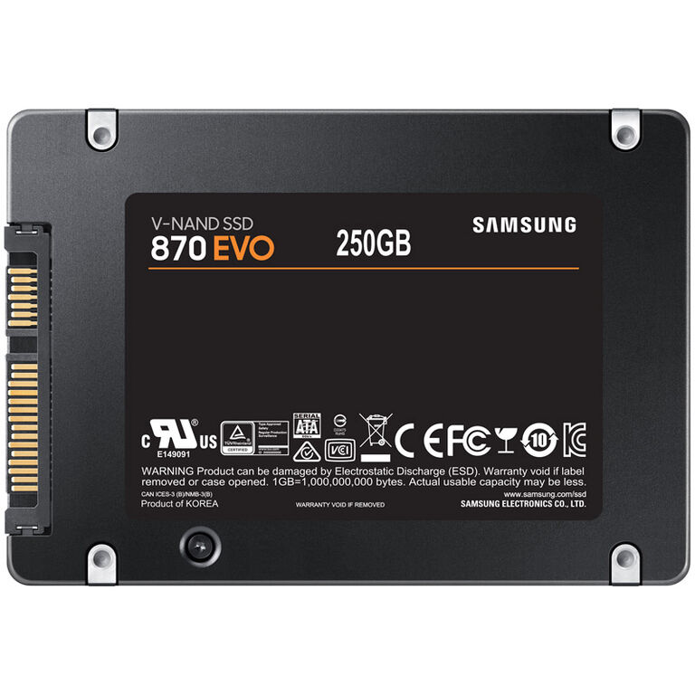 Samsung 870 EVO 2.5 inch SSD, SATA 6G - 250 GB image number 5