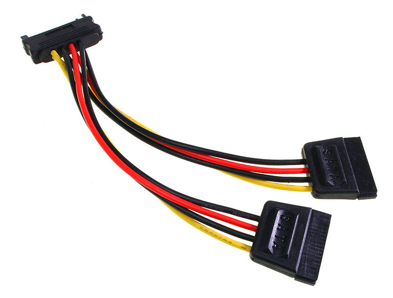 InLine SATA Power Y-Cable SATA - 0.15m image number 1