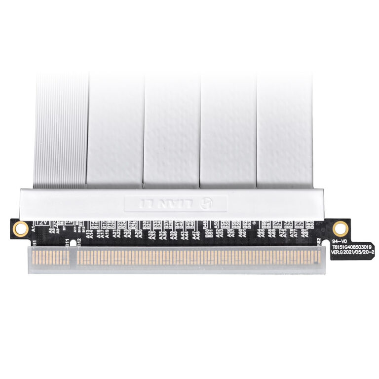 Lian Li PW-PCIV-4-90W PCIe 4.0 Riser Cable - 900mm, white image number 2