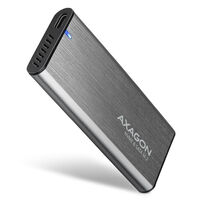 AXAGON EEM2-SG2 RAW BOX external enclosure for M.2 SSDs USB-C 3.2 Gen 2 - silver