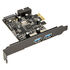 SilverStone SST-EC04-E PCIe card for 2 internal/external USB 3.0 ports image number null
