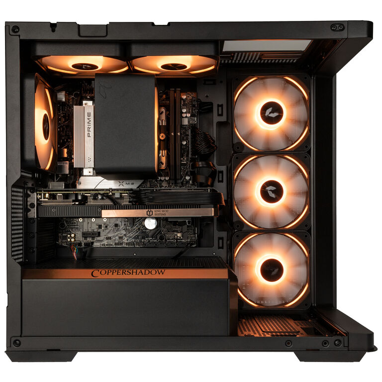 Gaming-PC CopperShadow - AMD Ryzen 5 7600X, NVIDIA GeForce RTX 4060 Ti image number 3