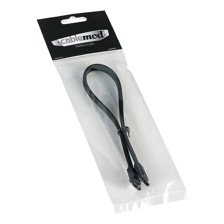 CableMod ModMesh SATA 3 Cable 30cm - black image number 3