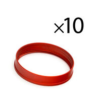 EK Water Blocks EK-Torque STC-13/10 Colour Ring - 10 Pack, Red