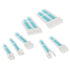 Kolink Core Adept Braided Cable Extension Kit - Brilliant White/Powder Blue image number null