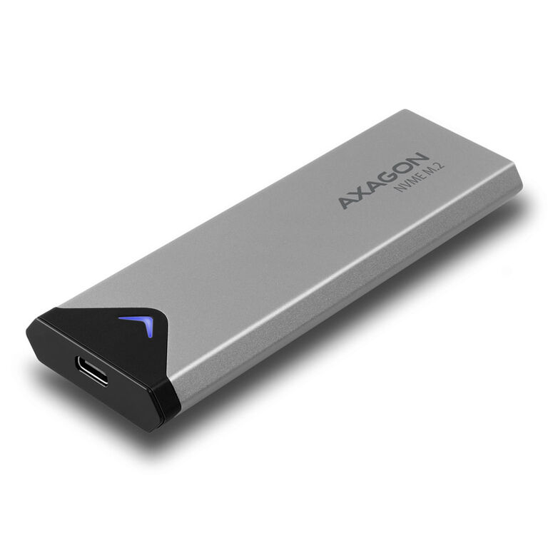 AXAGON EEM2-UG2 external M.2 enclosure, USB-C 3.1, M.2 NVMe SSD image number 1
