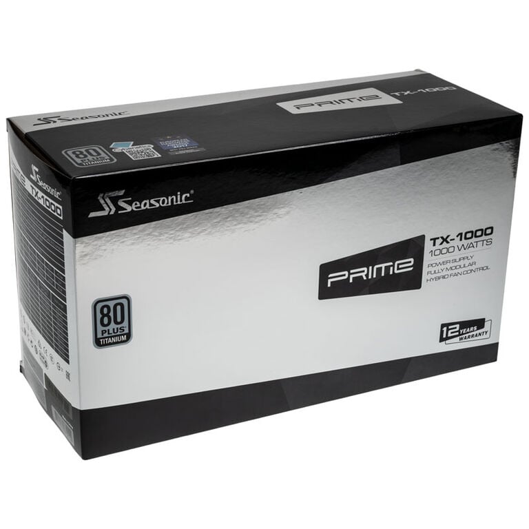 Seasonic Prime TX 80 PLUS Titanium power supply, modular - 1000 Watt image number 6