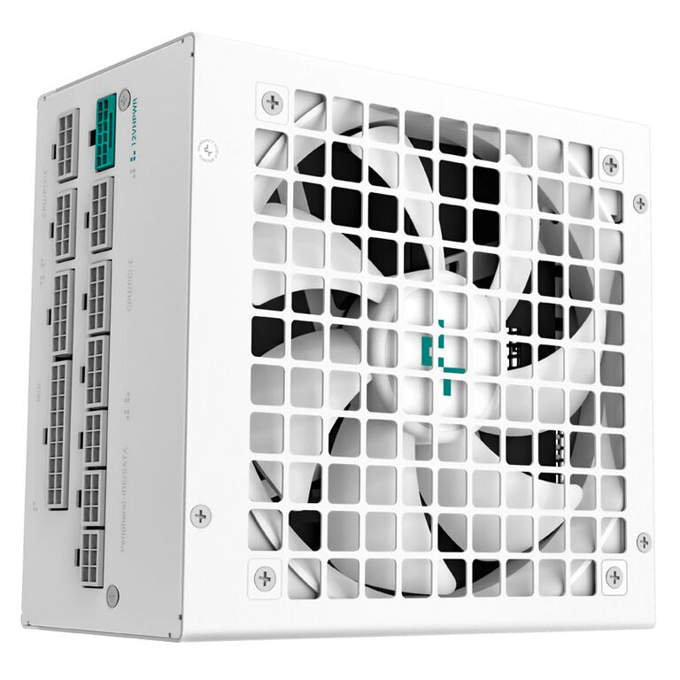 DeepCool PX850G power supply, 80 Plus Gold, ATX 3.0, PCIe 5.0 - 850 Watt, white image number 2