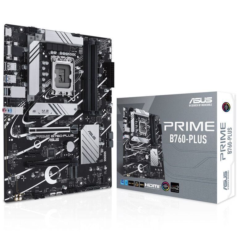 ASUS Prime B760-Plus, Intel B760 motherboard, Socket 1700, DDR5 image number 0