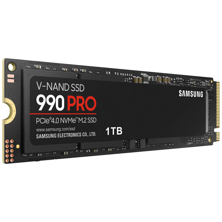 Samsung 990 PRO Series NVMe SSD, PCIe 4.0 M.2 Type 2280 - 1 TB image number 1