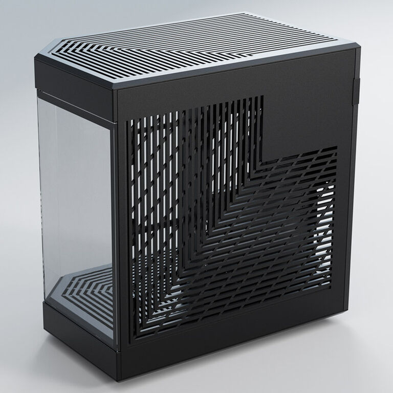 Hyte Y60 Midi Tower, Tempered Glass - black image number 3