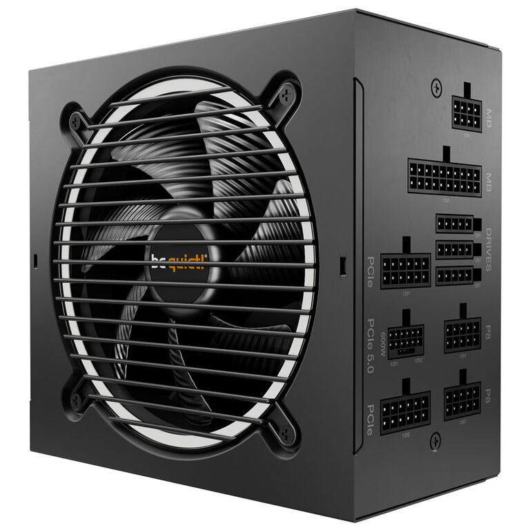 be quiet! Pure Power 12M power supply 80 PLUS Gold, ATX 3.0, PCIe 5.0 - 1000 Watt image number 1