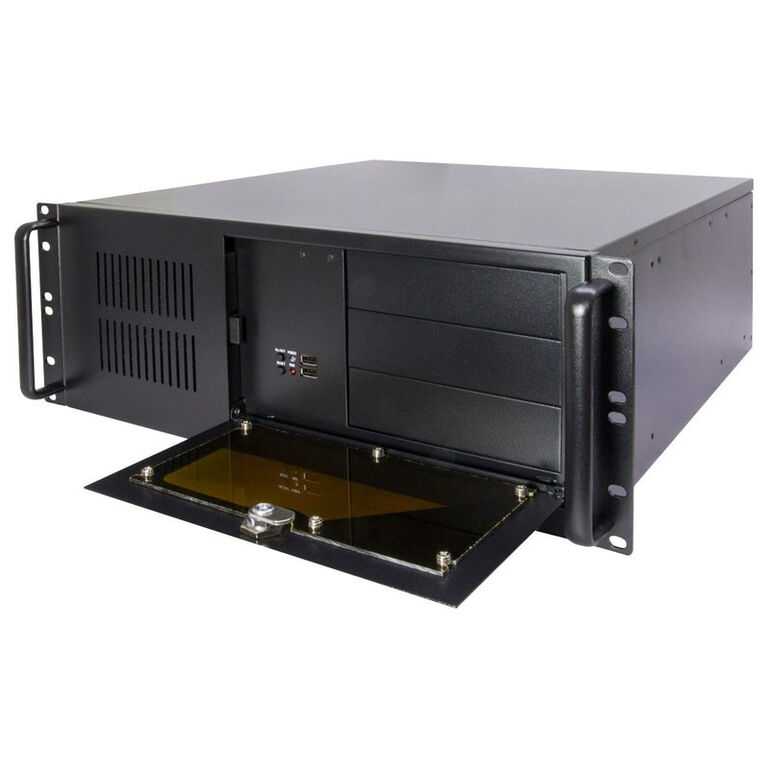 Inter-Tech IPC 4U-4088-S, 19" rack server case - black image number 1