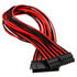 PHANTEKS 24-Pin ATX Extension 50cm - sleeved black/red image number null