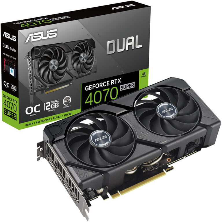 ASUS GeForce RTX 4070 Super Dual Evo O12G, 12288 MB GDDR6X image number 0