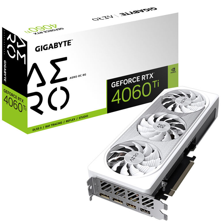 GIGABYTE GeForce RTX 4060 Ti Aero OC 8G, 8192 MB GDDR6 image number 0