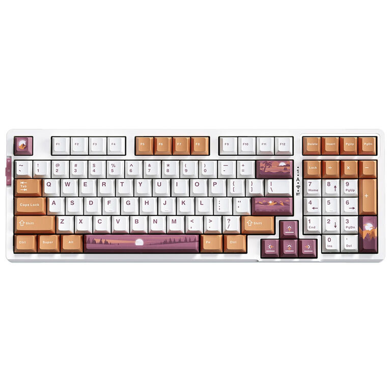 VGN V98Pro V2 Gaming Keyboard, Blueberry Ice Cream - Twilight (US) image number 0