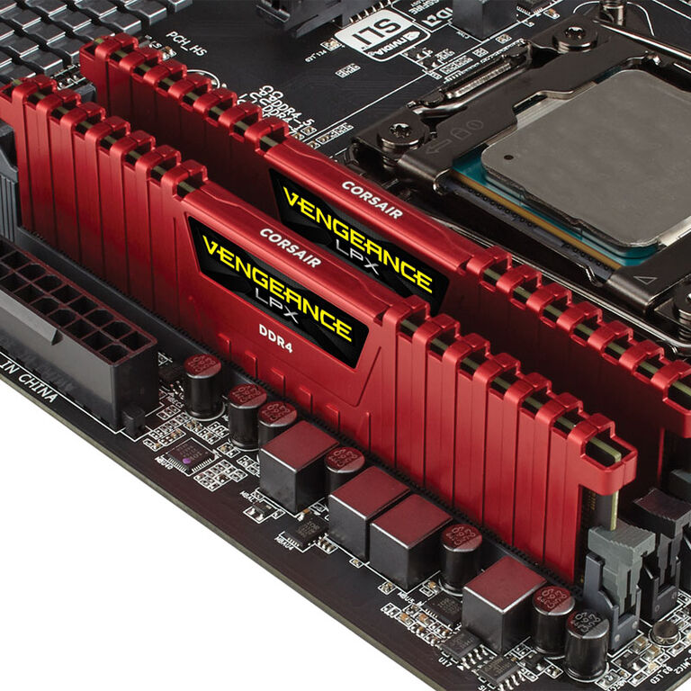 Corsair Vengeance LPX red DDR4-3200, CL16 - 16 GB Kit image number 5