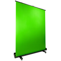 Streamplify SCREEN LIFT Greenscreen, hydraulic, rollable - 200 x 150 cm