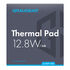 Grey thermal pad for CPU or memory, 100 x 45 x 1 mm image number null