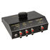 InLine 4-way audio switch manually, RCA/3.5mm jack - black image number null
