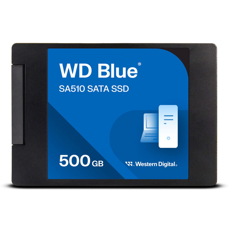 Western Digital Blue SA510 2.5 Inch SSD, SATA 6G - 500 GB image number 1