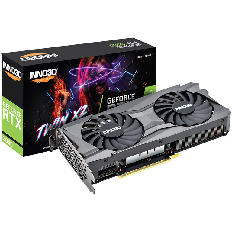 INNO3D GeForce RTX 3060 Twin X2, 8192 MB GDDR6 image number 0