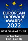 European Hardware Awards 2022 - BEST GAMING CHAIR noblechairs EPIC / EPIC TX