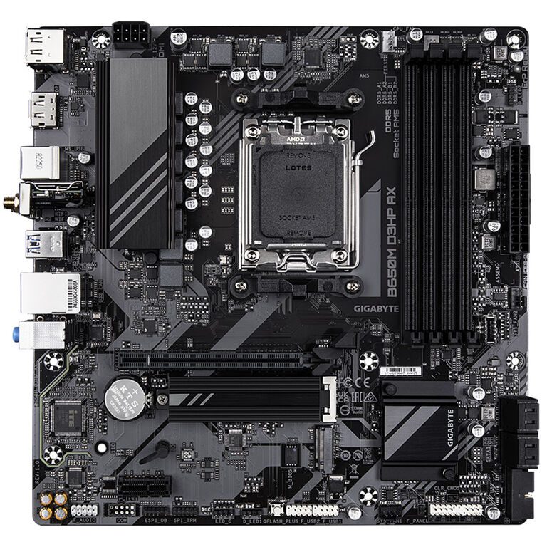 GIGABYTE B650M D3HP AX, AMD B650 Motherboard - Socket AM5, DDR5 image number 2