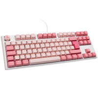 Ducky One 3 Gossamer TKL Pink Gaming Keyboard - MX-Speed-Silver