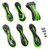 CableMod PRO ModMesh Cable Extension Kit - black/light green image number null